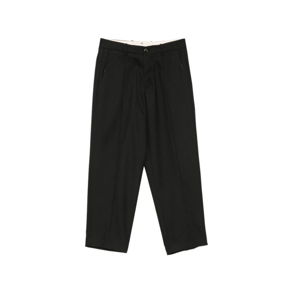 Nine In The Morning Black Trousers - Regular & Straight-Leg Trousers Men
